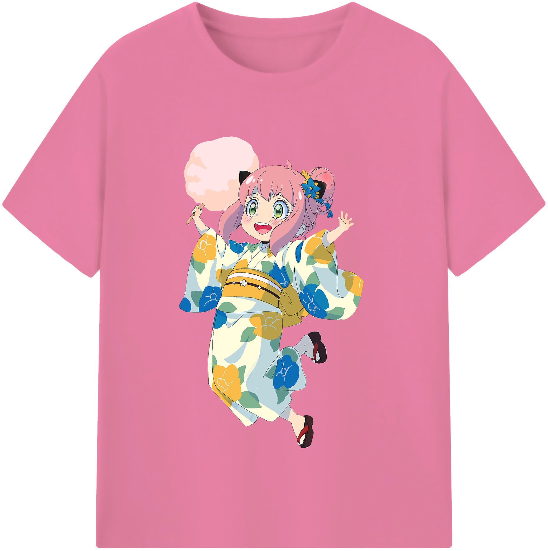 （画像用） SPY×FAMILY间谍家家酒 綿100％半袖Tシャツ（フロントプリント）